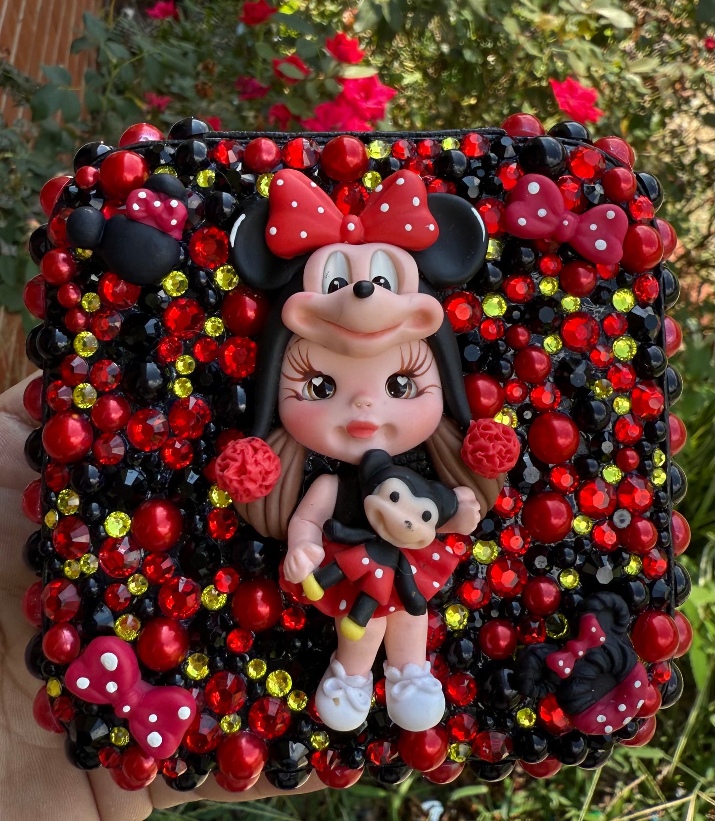 Clay doll Jewelry box