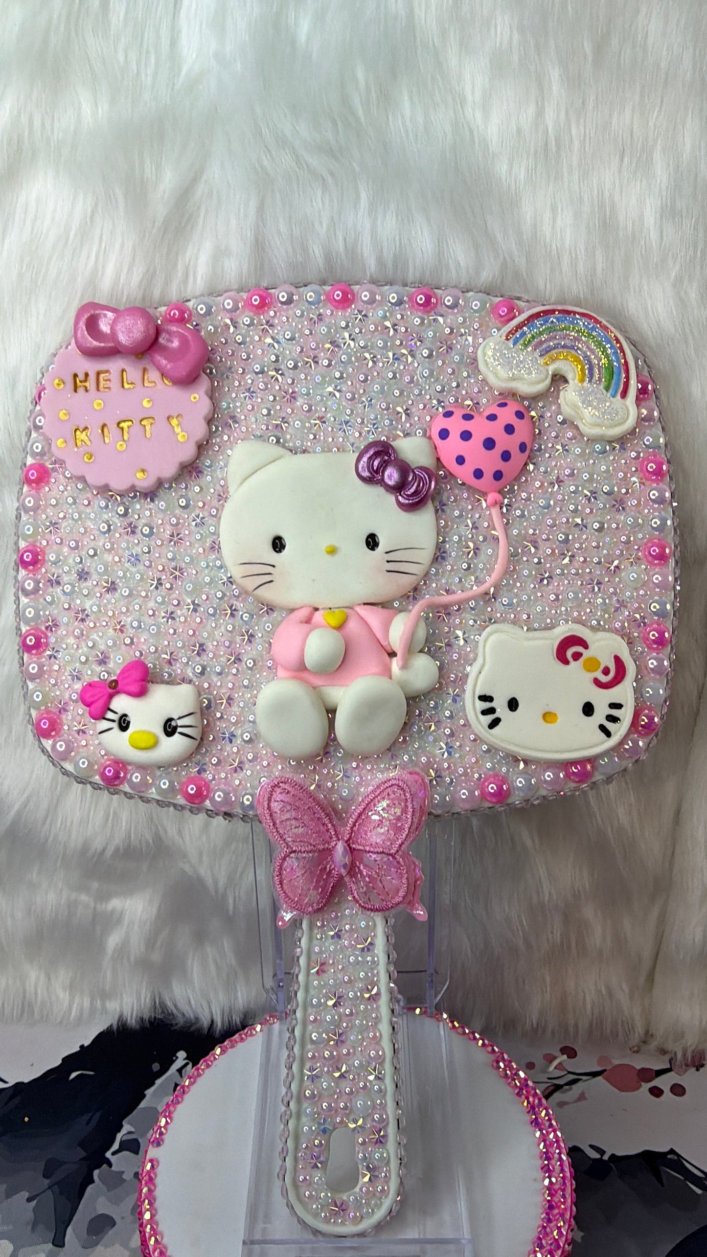 Hello Kitty clay doll Mirror