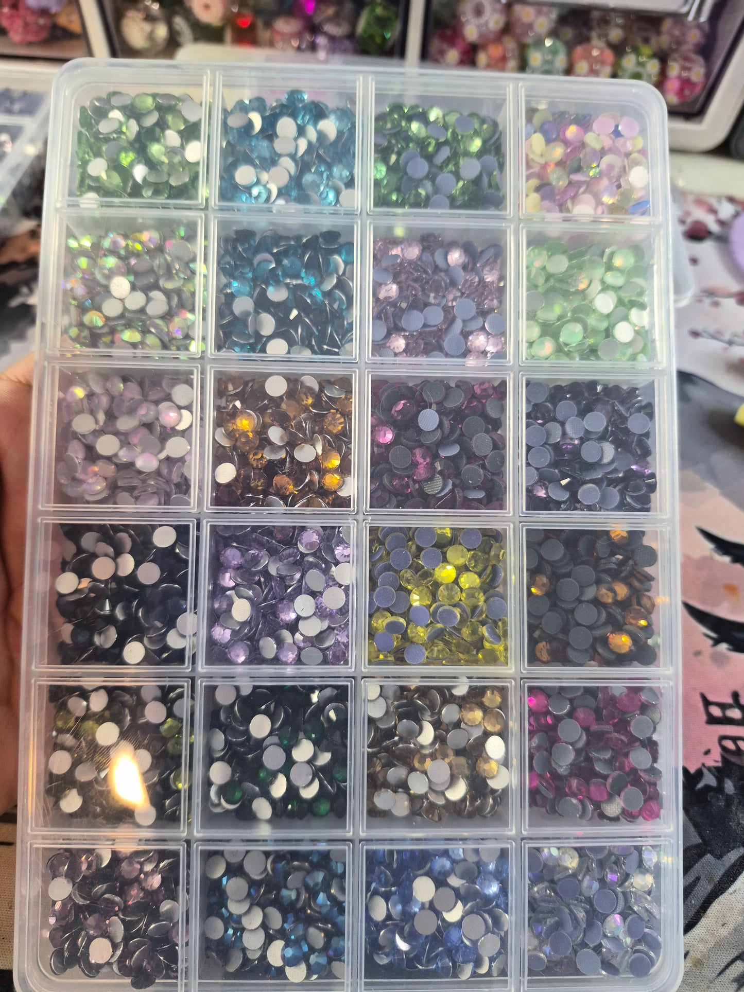 Ss20 glass rhinestone
