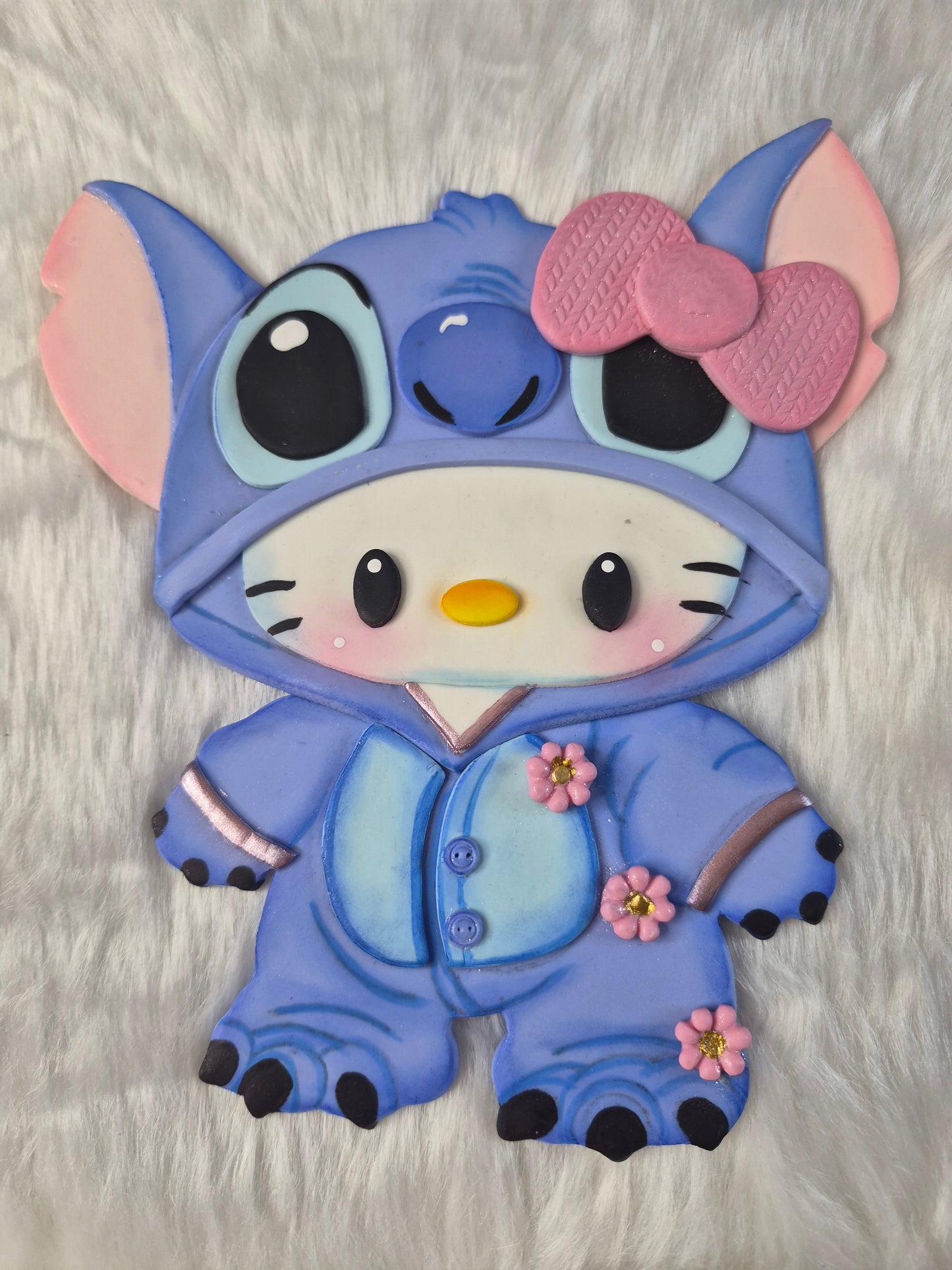 HK stitch costume 💙 flat clay