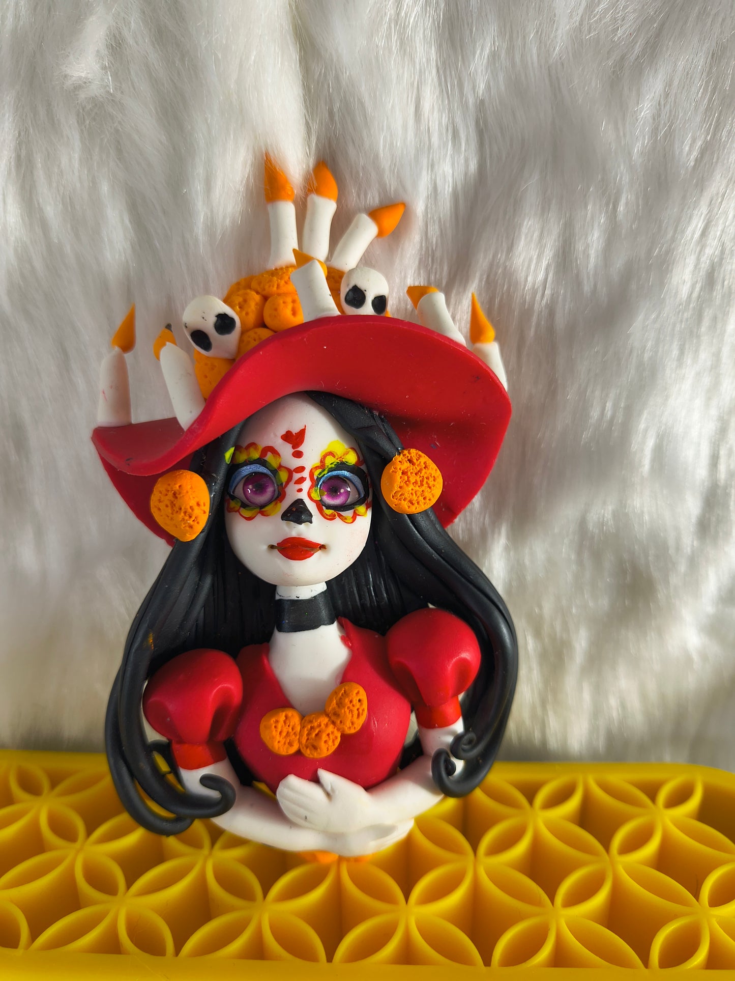 Day of the Dead Catrina Torsos ( clay doll )