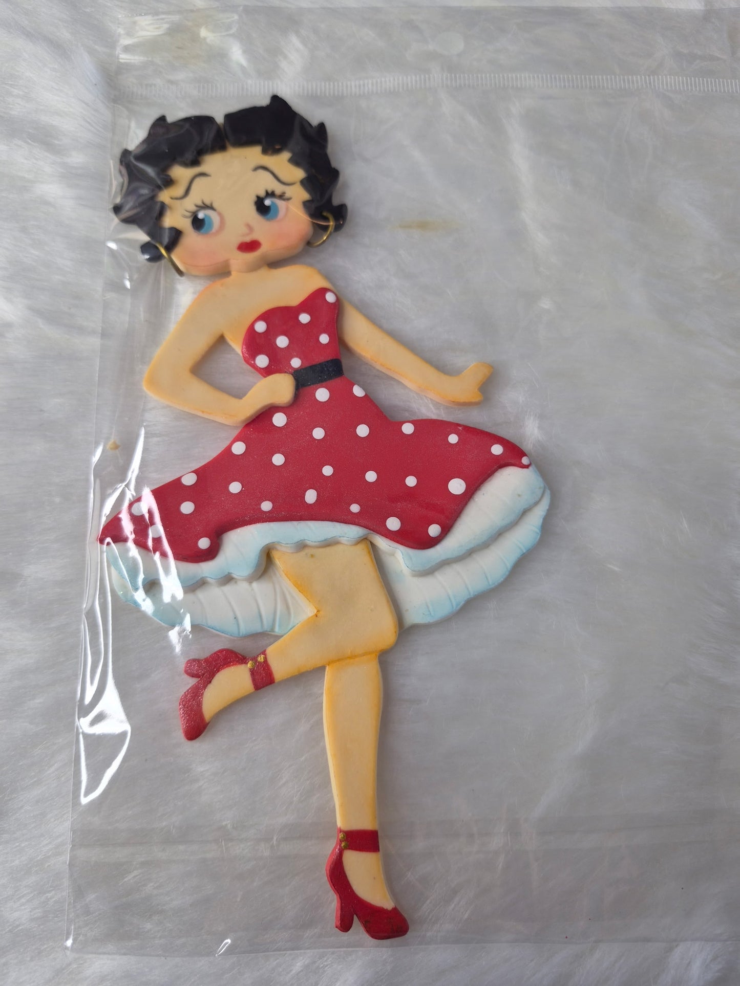 Betty Boop flat clay