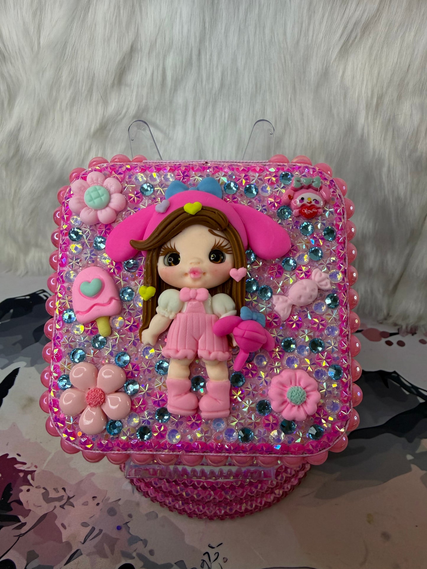 Clay doll Jewelry box