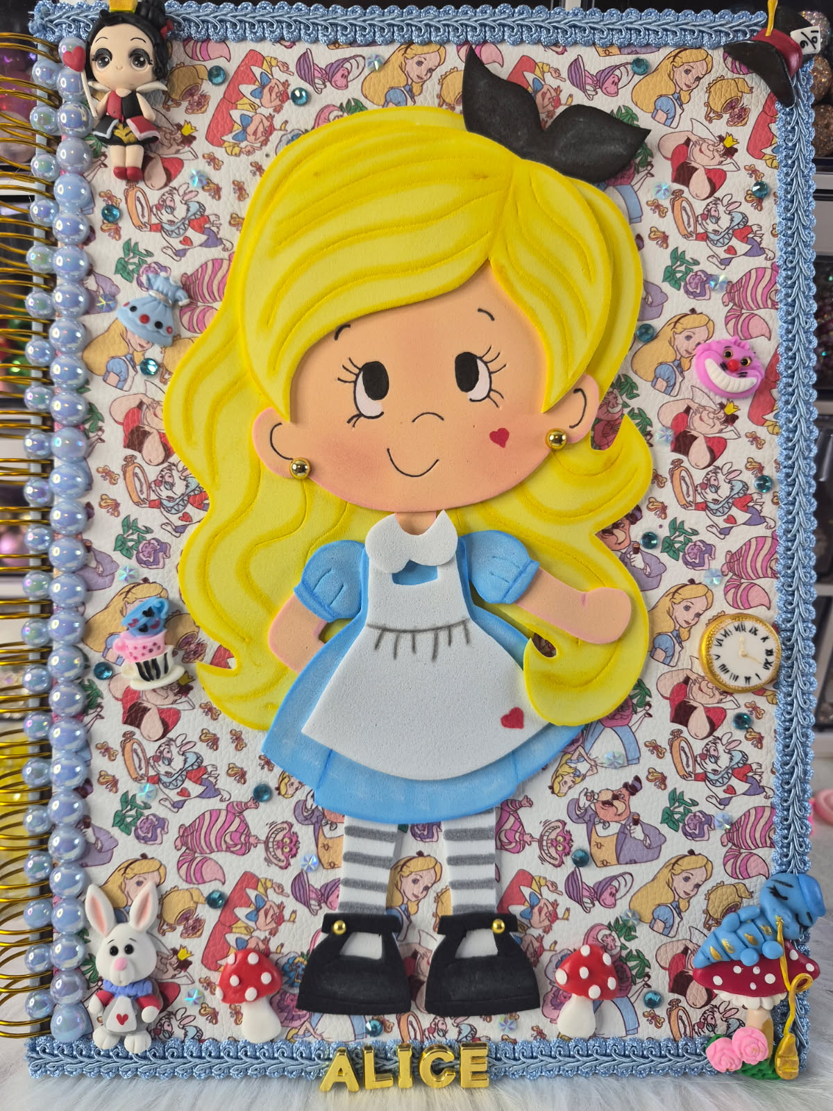 Foam Alice notebook 📒