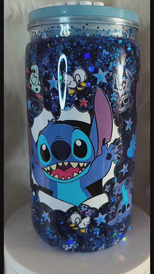 Stitch Snow globe Cup