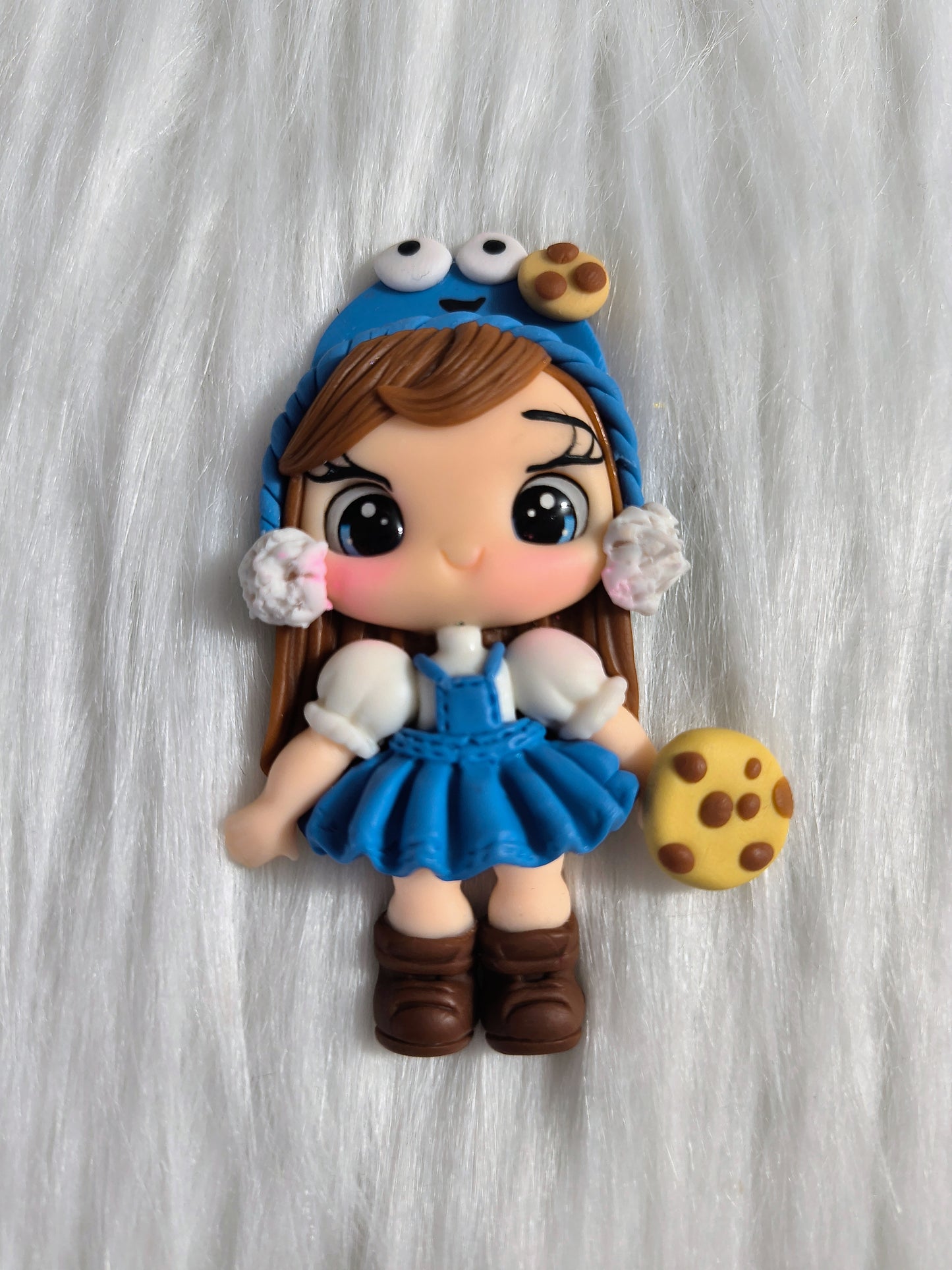 Cookie 🍪 monster (clay doll)