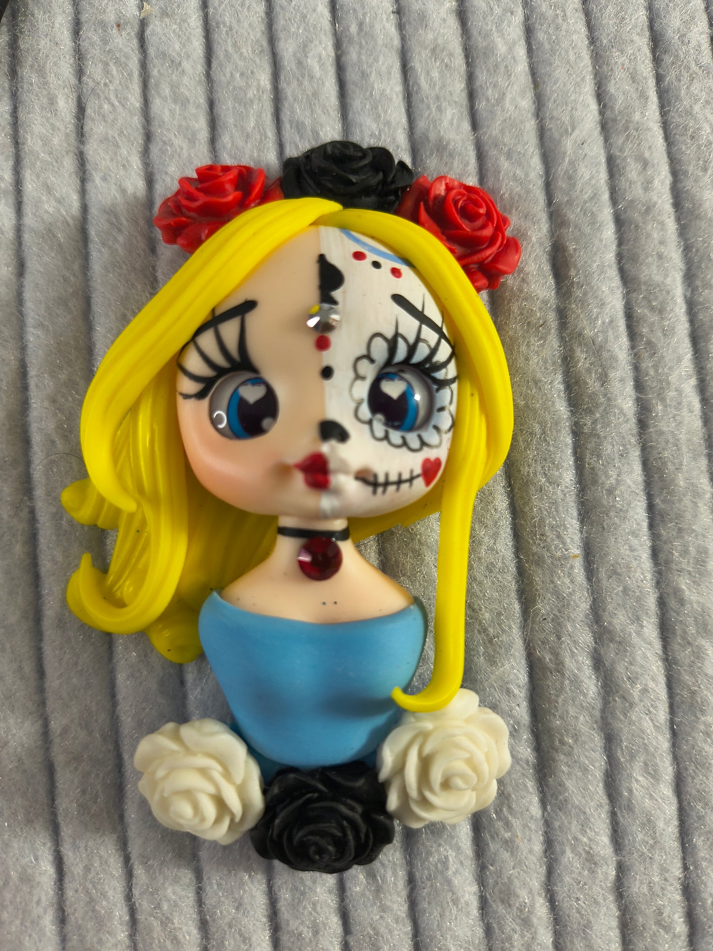 Princess/Catrinas ( clay dolls )