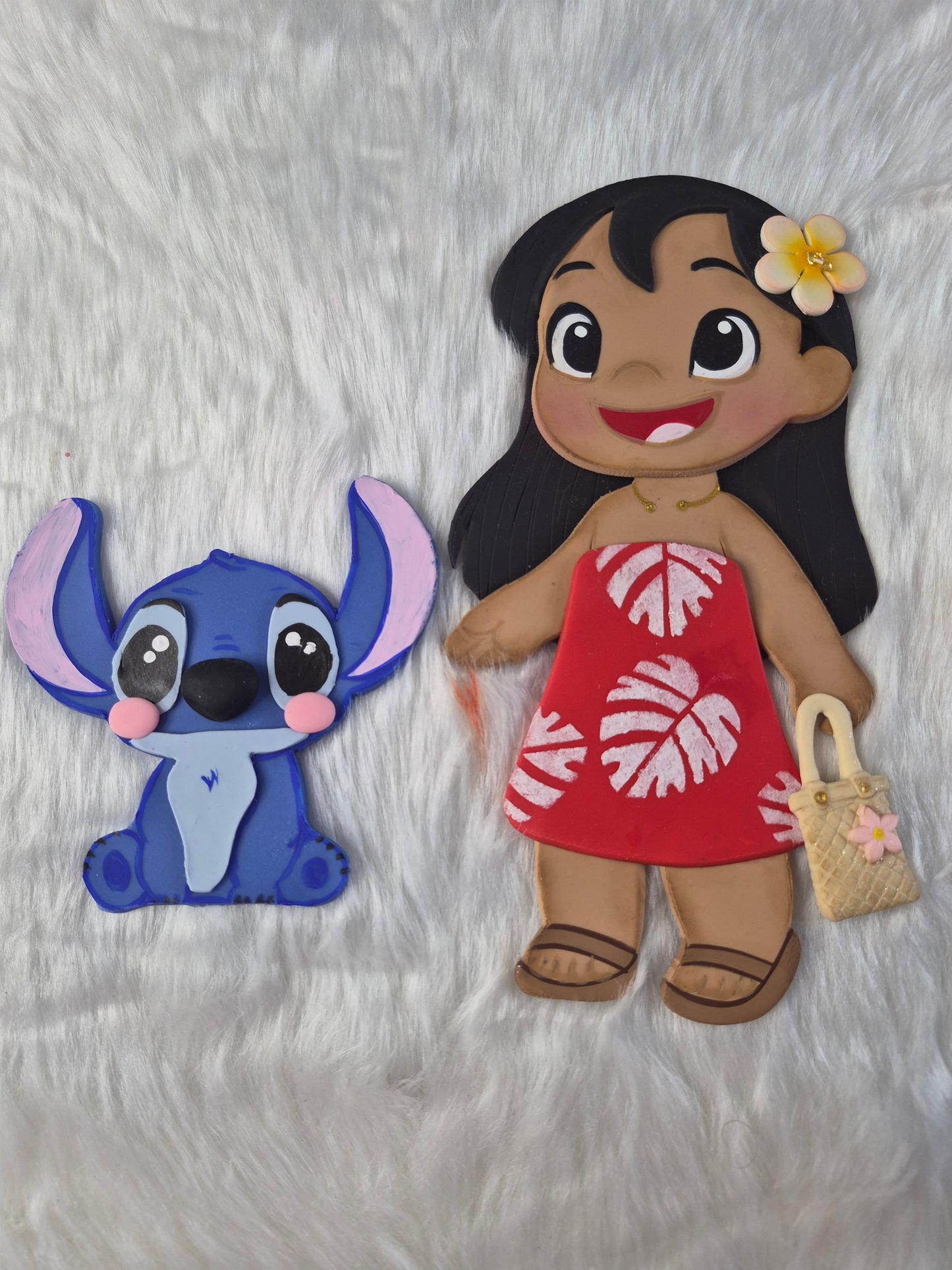 Lilo & Stitch 🪷 flat clay