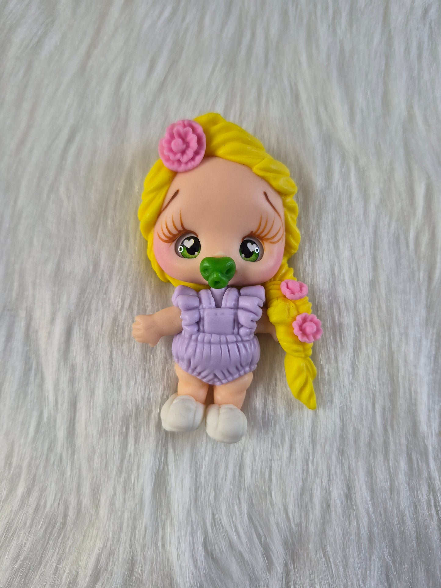Rapunzel Clay Dolls
