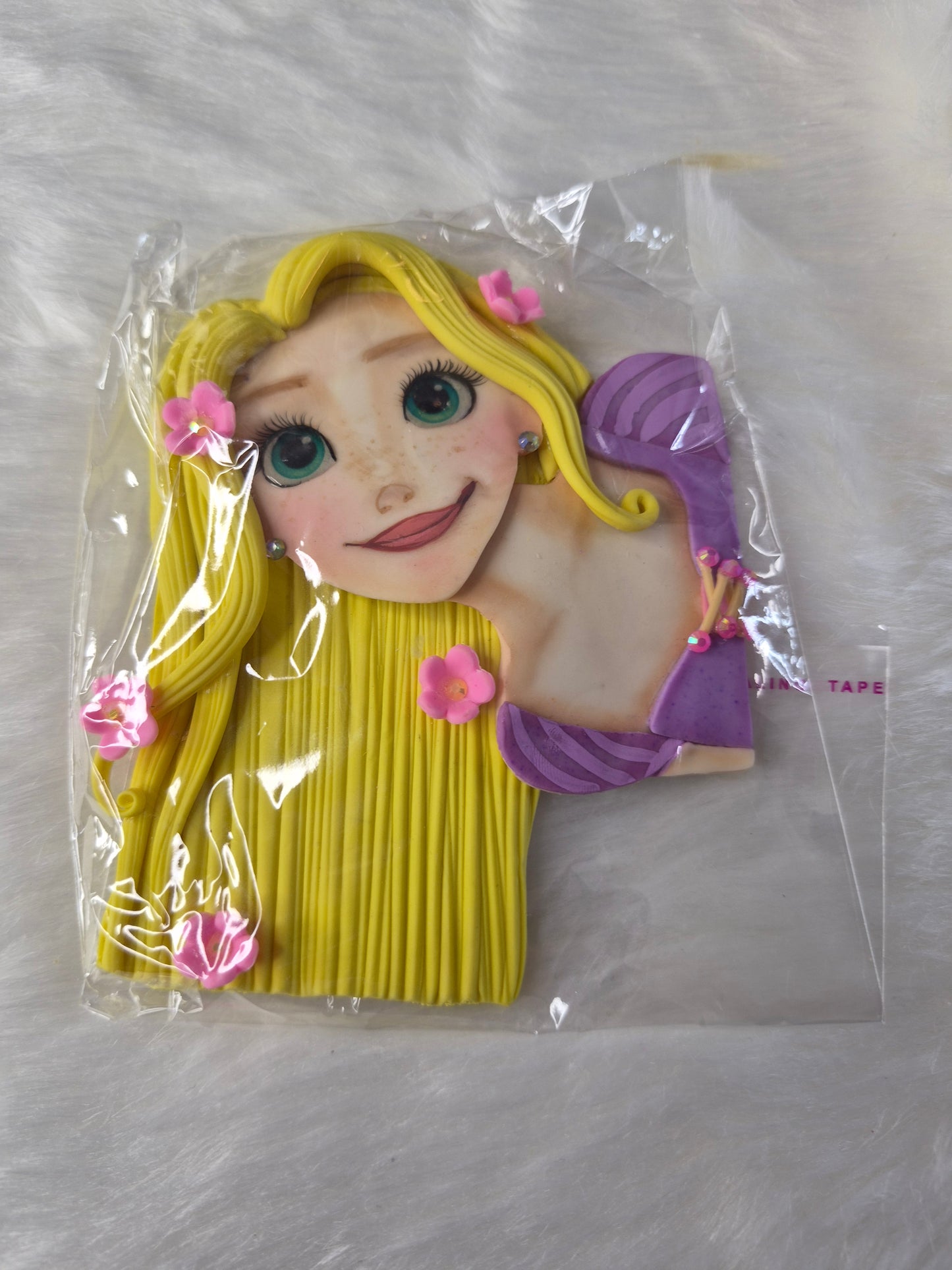 Rapunzel ☀️ flat clay