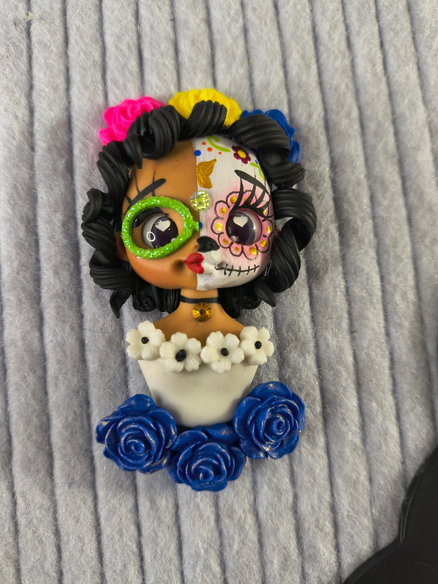 Princess/Catrinas ( clay dolls )