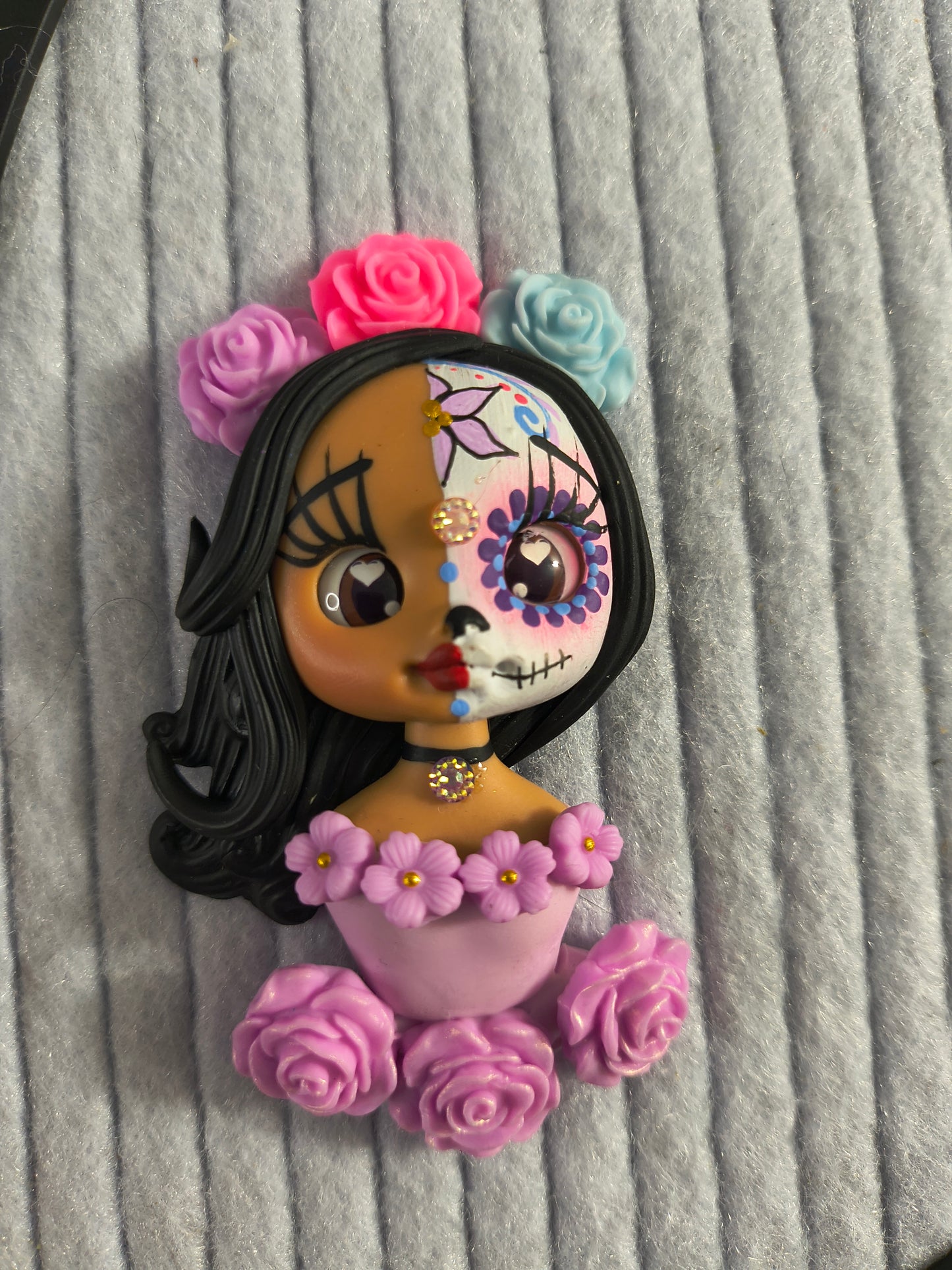 Princess/Catrinas ( clay dolls )