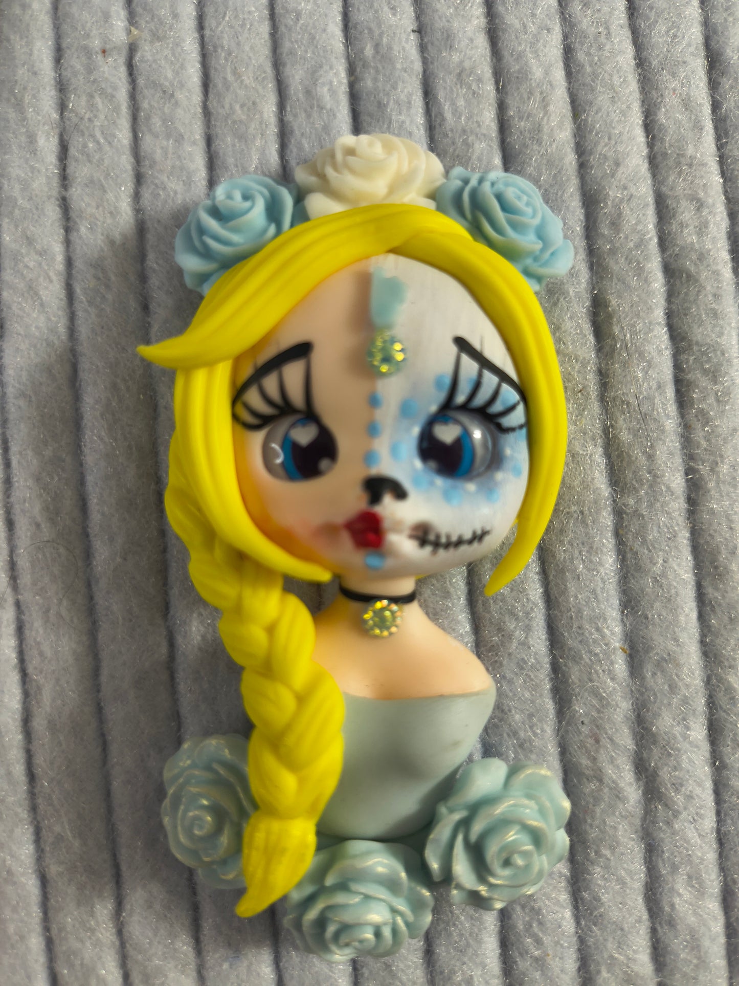 Princess/Catrinas ( clay dolls )