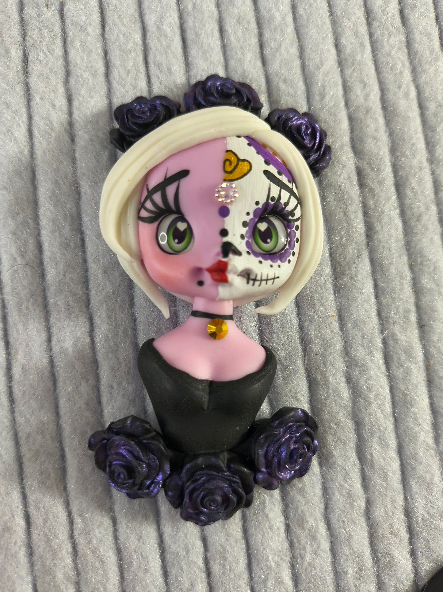 Princess/Catrinas ( clay dolls )