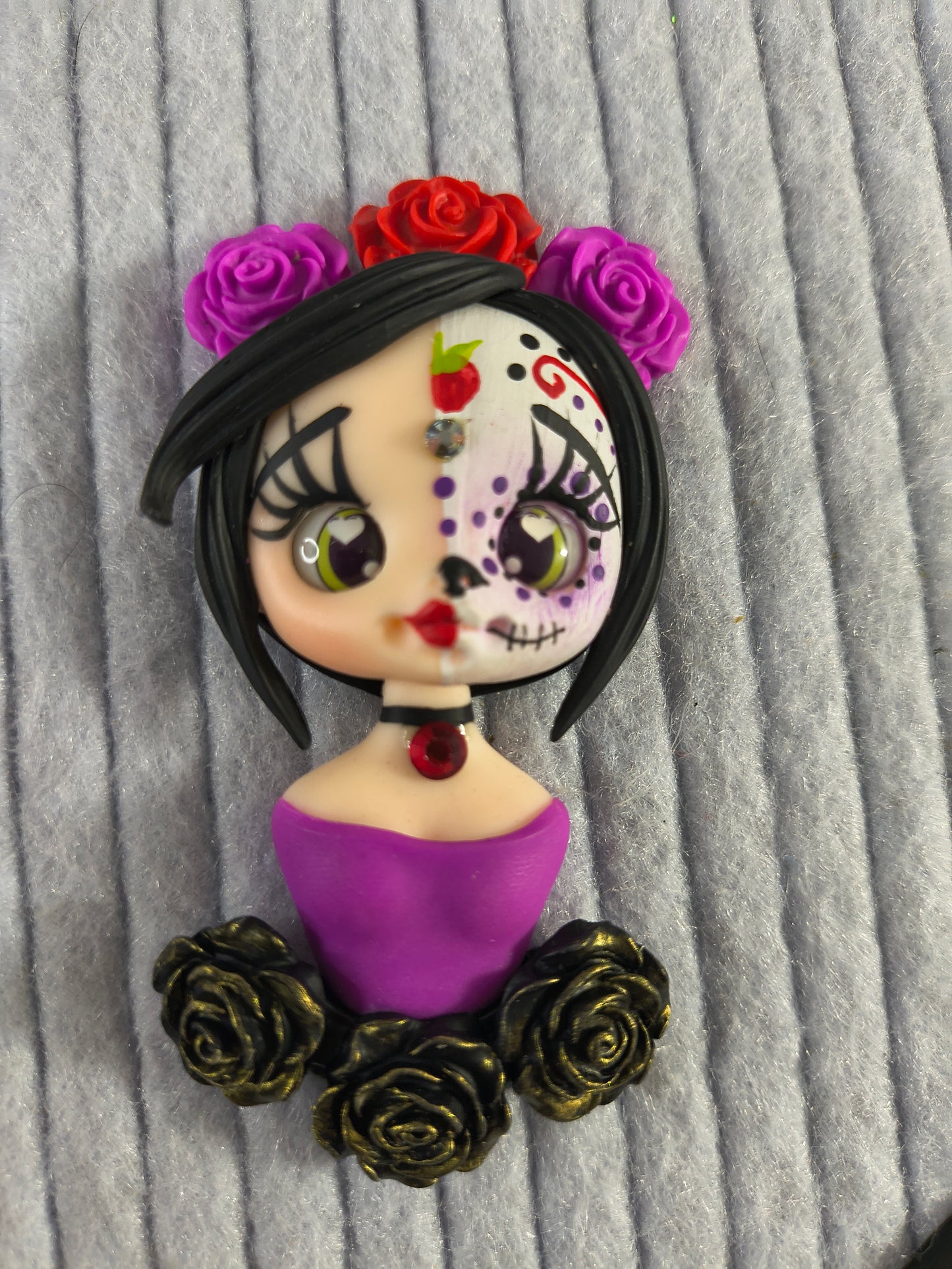 Princess/Catrinas ( clay dolls )