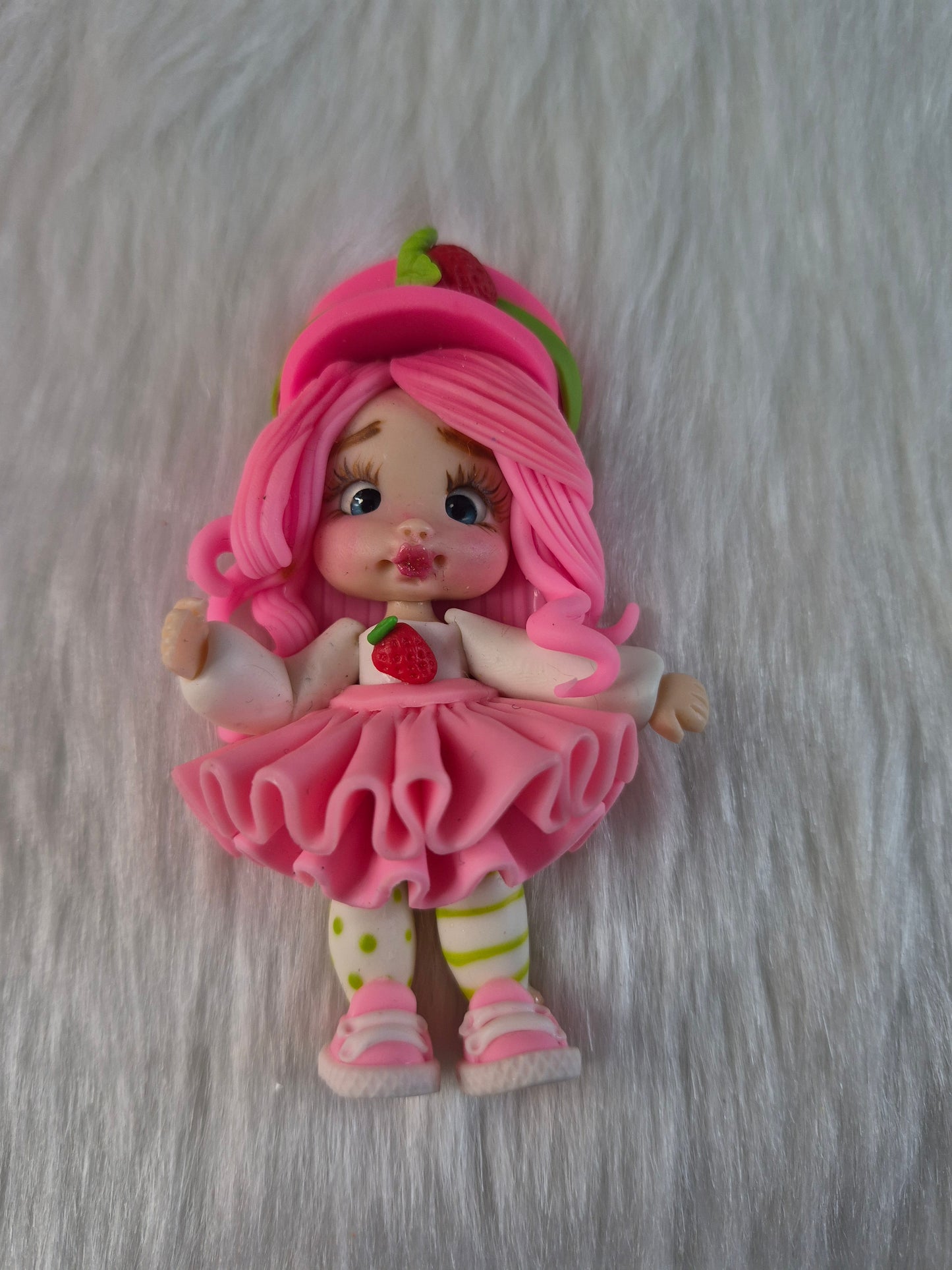 Strawberry 🍓 Clay Dolls