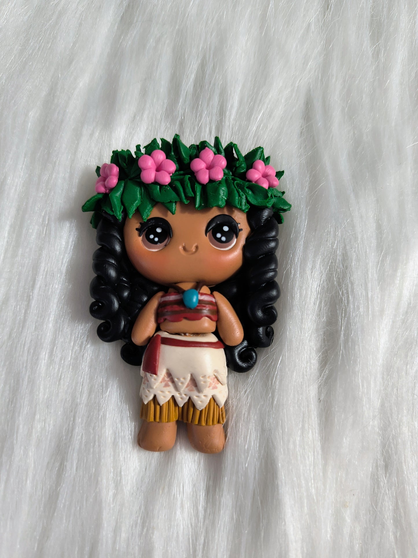 Moana #2 clay doll