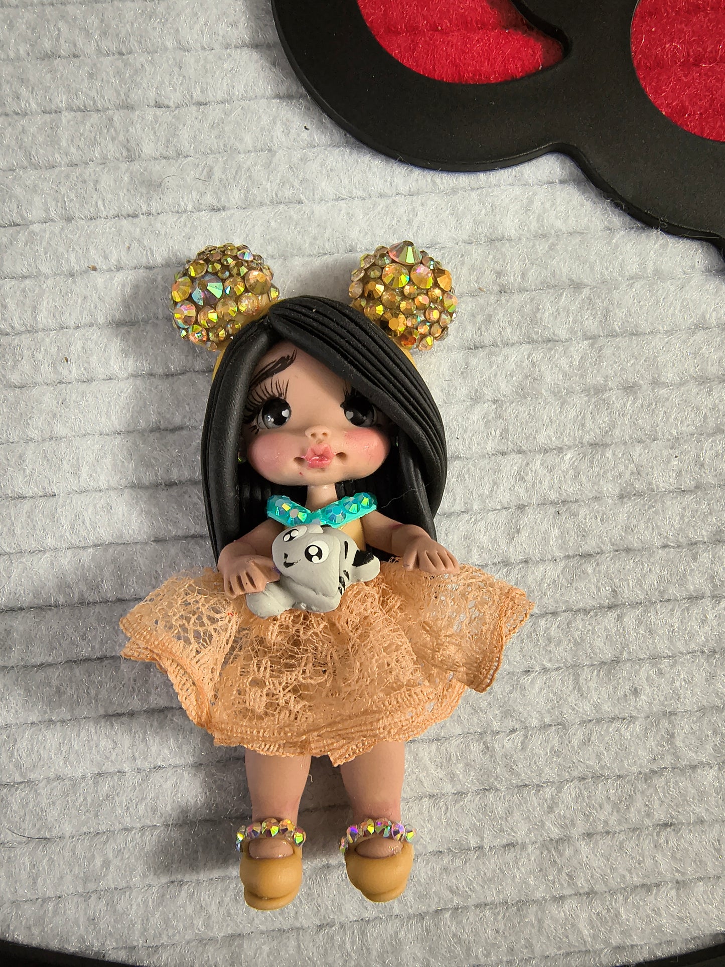 Pocahontas-Mickey Ears ( clay )