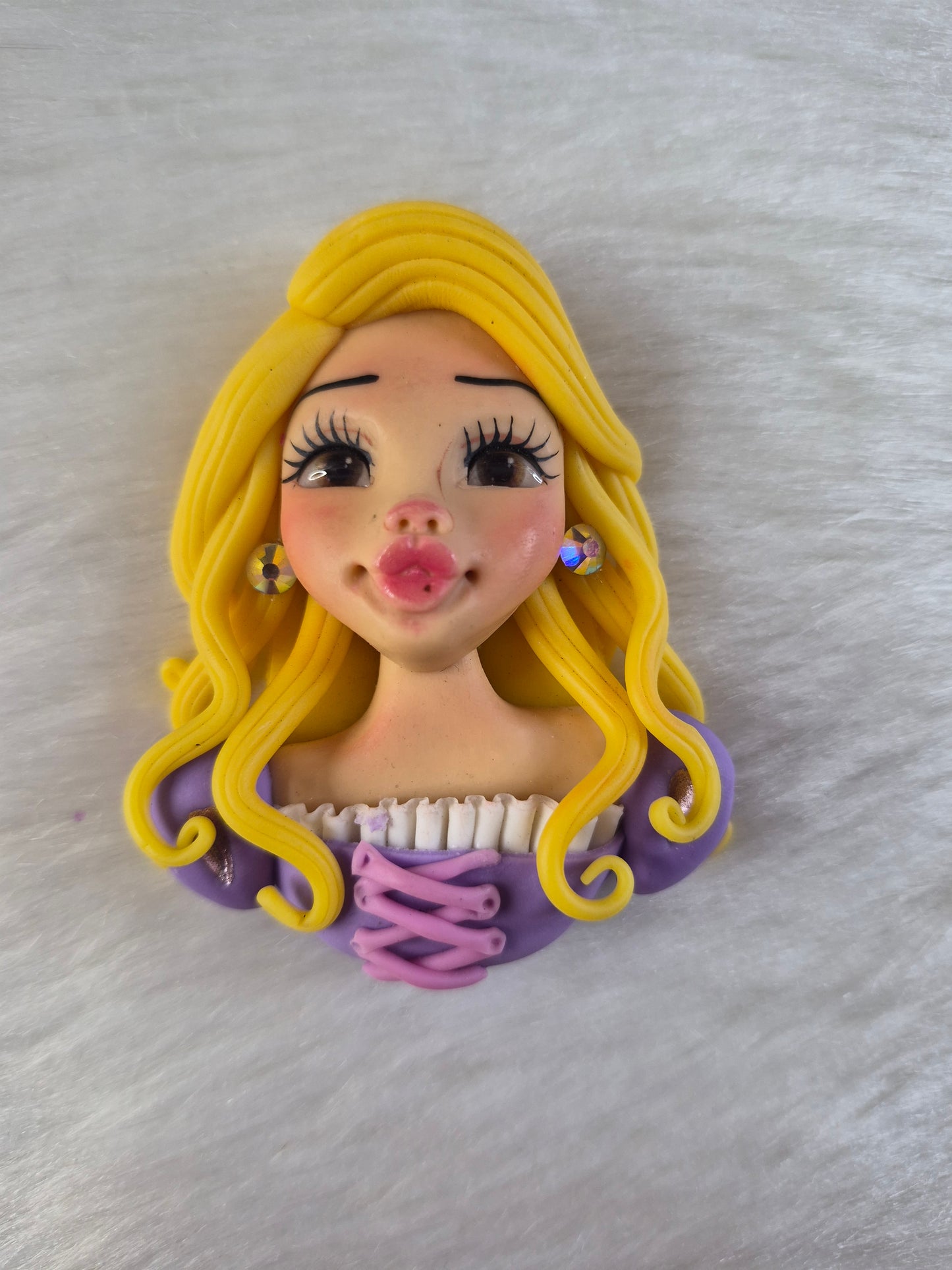 Rapunzel Clay Dolls