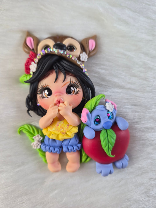 Baby Snow White/Stitch