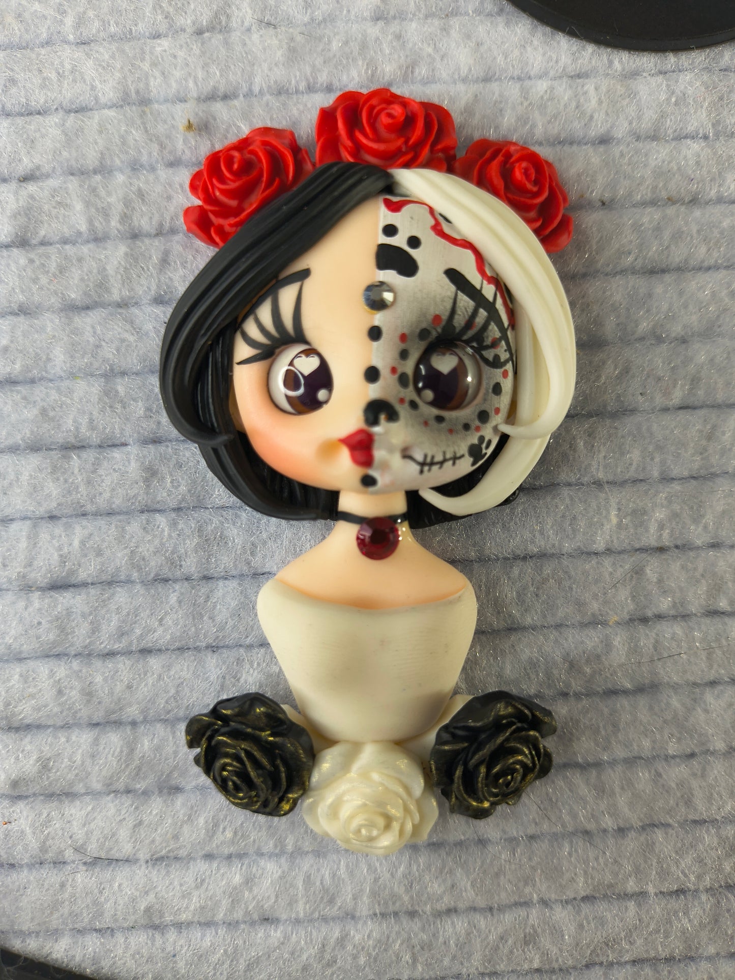 Princess/Catrinas ( clay dolls )