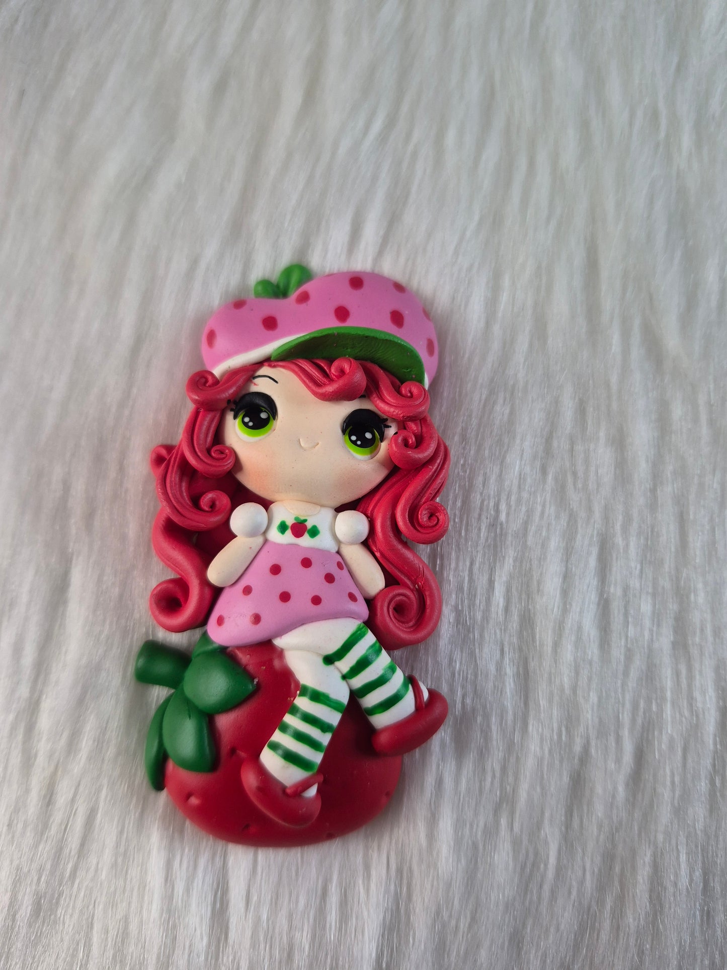 Strawberry 🍓 Clay Dolls