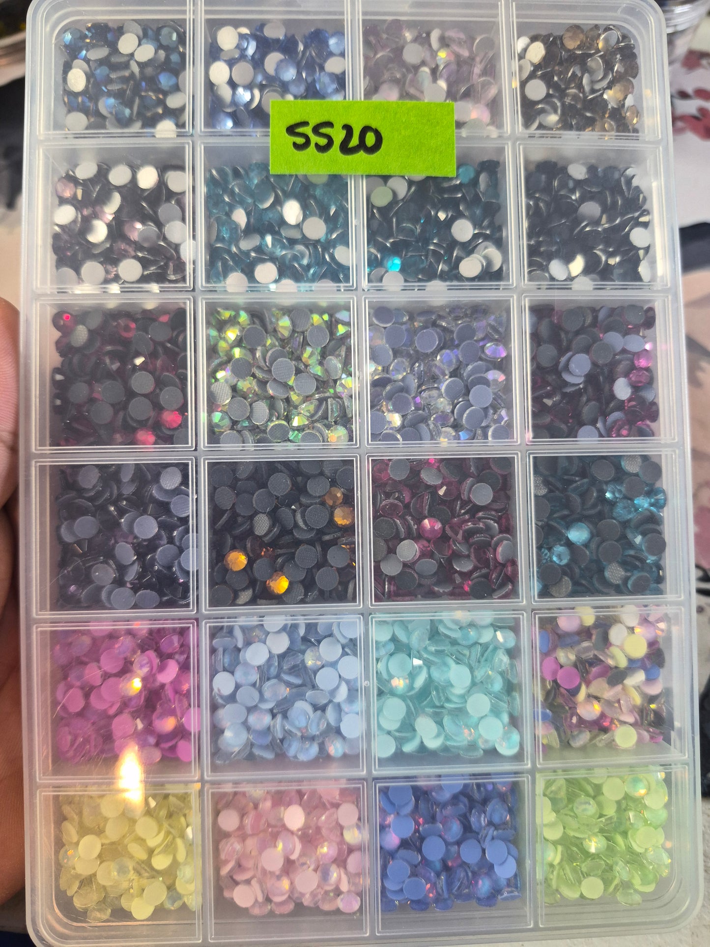 Ss20 glass rhinestone
