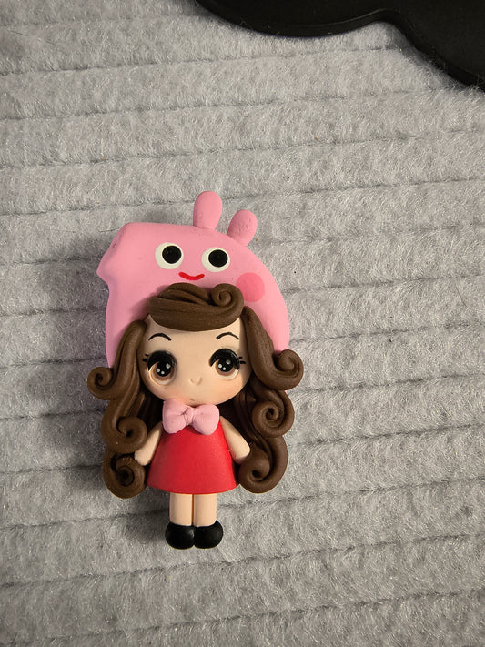 Peppa Pig Girl ( clay )