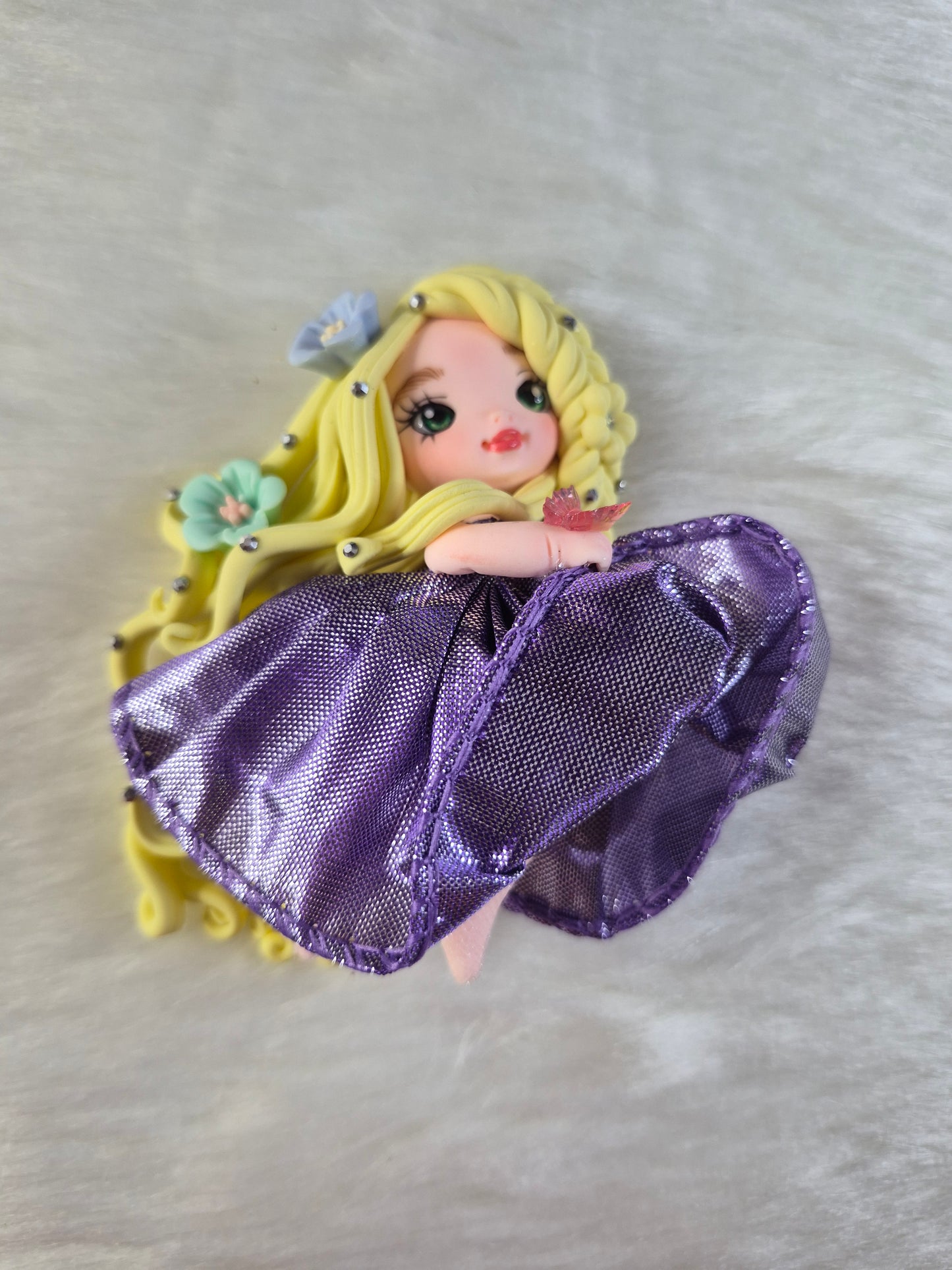 Rapunzel Clay Dolls