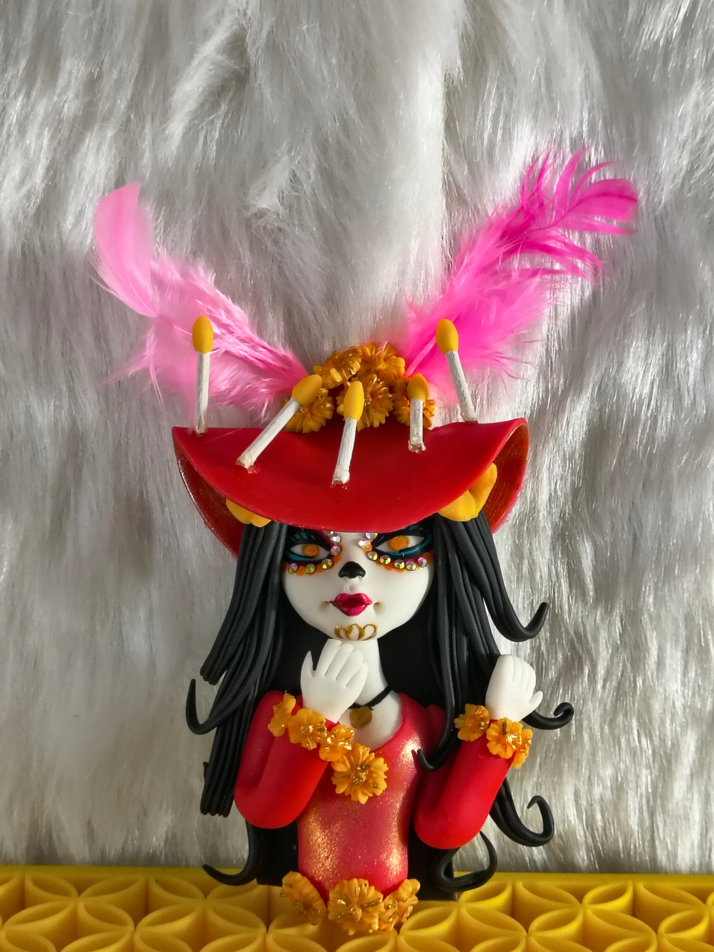 Day of the Dead Catrina Torsos ( clay doll )